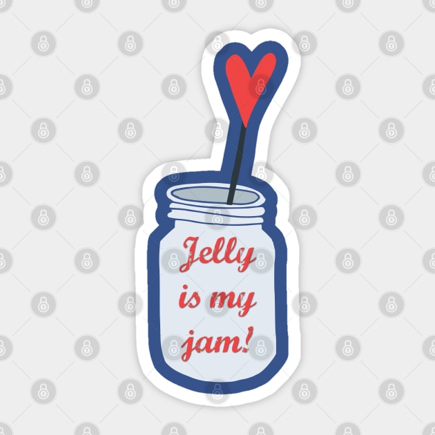 Jelly is my Jam! Sticker by yaywow